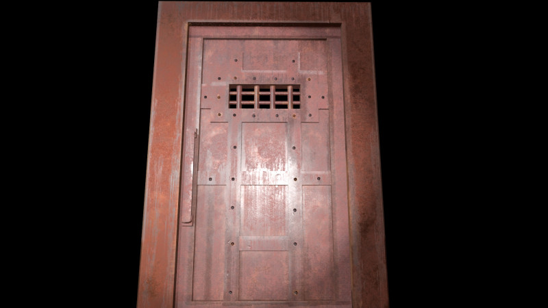 DeurMetaalRoestV3 3D Model .c4d .max .obj .3ds .fbx .stl .blend 