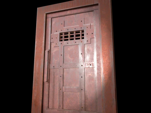 DoorMetalRustV3 3D Model