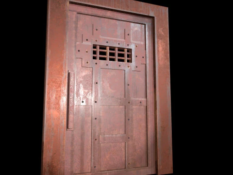 DoorMetalRustV3 3D Model