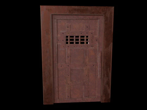 DoorMetalRustV3 3D Model