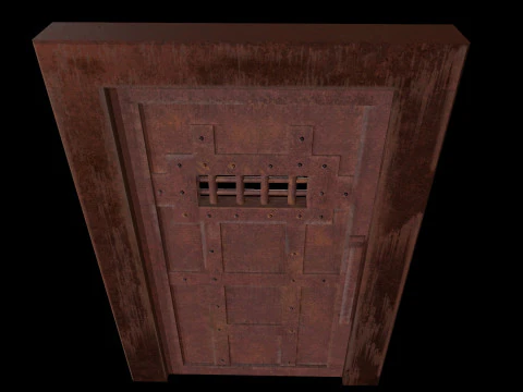 DoorMetalRustV3 3D Model