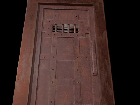 DoorMetalRustV3 3D Model