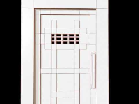 DoorMetalRustV3 3D Model