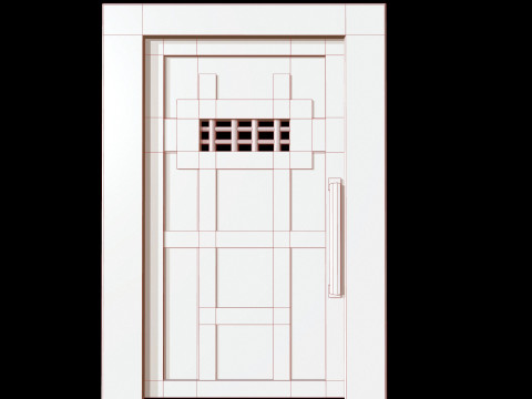 DeurMetaalRoestV3 3D Model