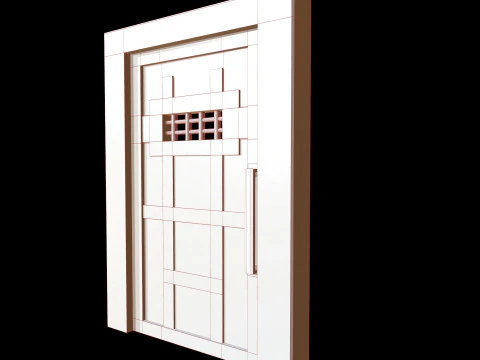 DoorMetalRustV3 3D Model