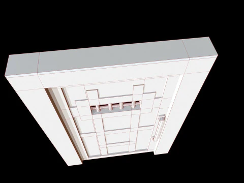 DoorMetalRustV3 3D Model