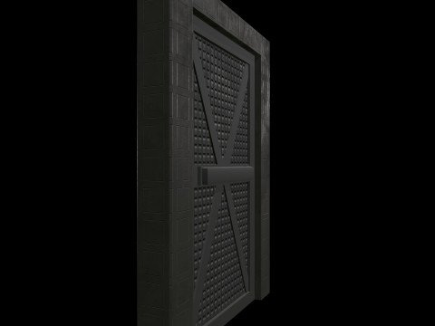 DoorMetalRustV5 3D Model