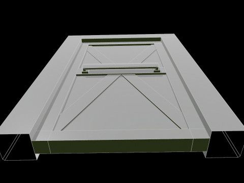 DoorMetalRustV5 3D Model