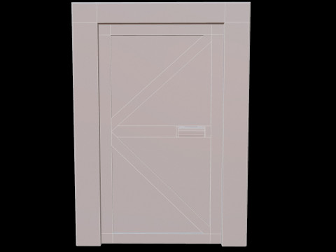 DeurMetaalRoestV4 3D Model