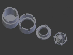 pepper mill 3D Print Model