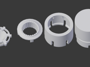 pepper mill 3D 打印模型