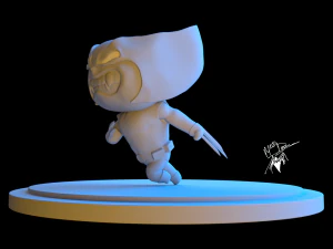 ミニウルヴァリン 3Dプリントモデル