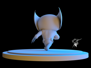 miniwolverine 3Dプリントモデル