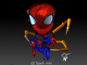 miniironspider 3D 打印模型