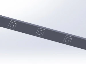 cobertura de tubo Modelo de Impressão 3D