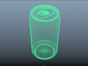 soda can Modello 3D
