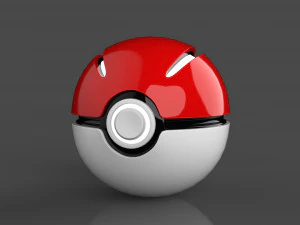 tech pokeball 3D Model