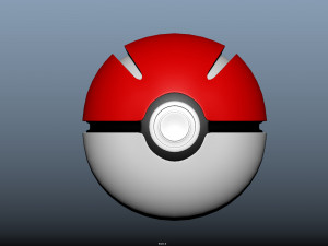 tech pokeball 3D 모델