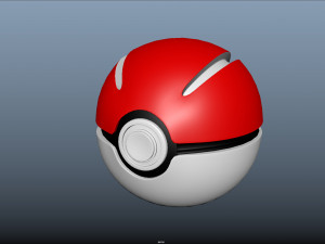 tech pokeball 3D 모델