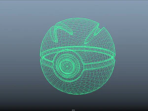 tech pokeball 3D Model