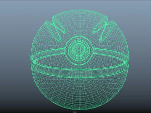 tech pokeball 3D Model