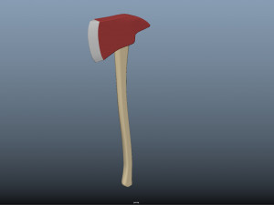firefighter axe 3D Model