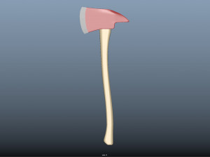 firefighter axe 3D Model