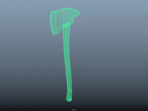 firefighter axe 3D Model