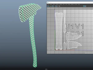 firefighter axe 3D Model