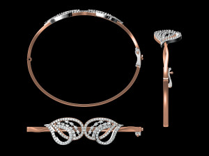 indian jewellery design 3D 打印模型