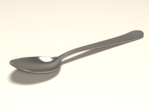 tea spoon 3D Model