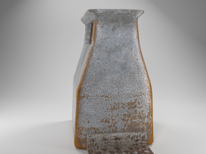 rusted trashcan 3D Model