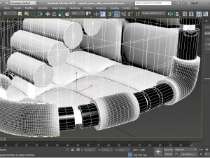 capsule spaceship and power core Modelo 3D