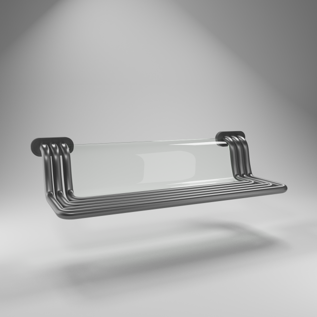 street science fiction bench 3Dモデル .c4d .max .obj .3ds .fbx .stl .blend 