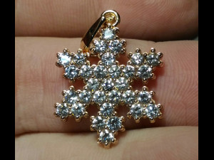 snowflake 3D 모델