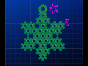 snowflake 3D मॉडल