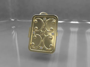 pendant under the photo 3D Model