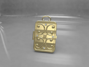 pendant under the photo Model 3D
