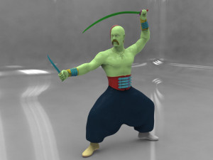 cossak Modello 3D