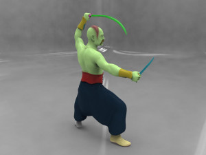cossak Modello 3D