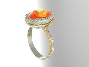 kochutt ring Modello 3D