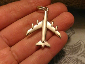 airplane pendant 3D Model