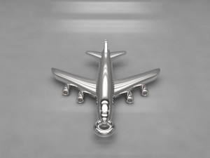 airplane pendant 3D मॉडल