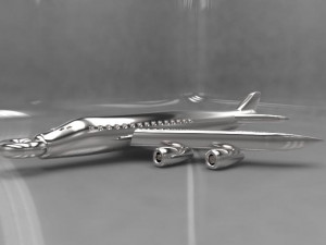 airplane pendant 3D मॉडल