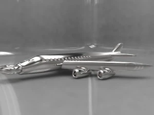 airplane pendant 3D Model