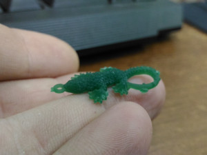 golden lizard 3Dプリントモデル