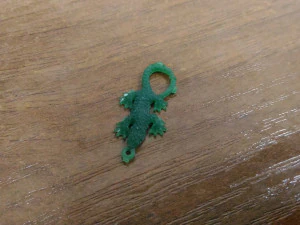 golden lizard 3D Print Model