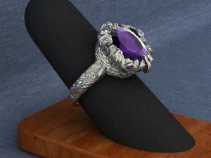 kochutt ring with petals 3D Model