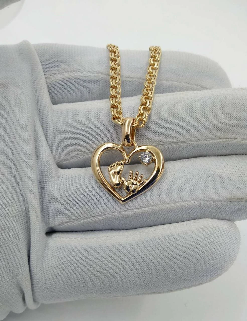 heart pendant 3D Model .c4d .max .obj .3ds .fbx .stl .blend