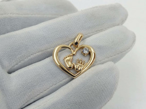 heart pendant Modèle 3D